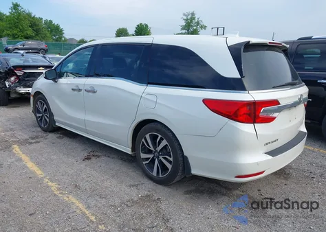 2019 Honda Odyssey Elite from USA, damaged, VIN 5FNRL6H95KB047758